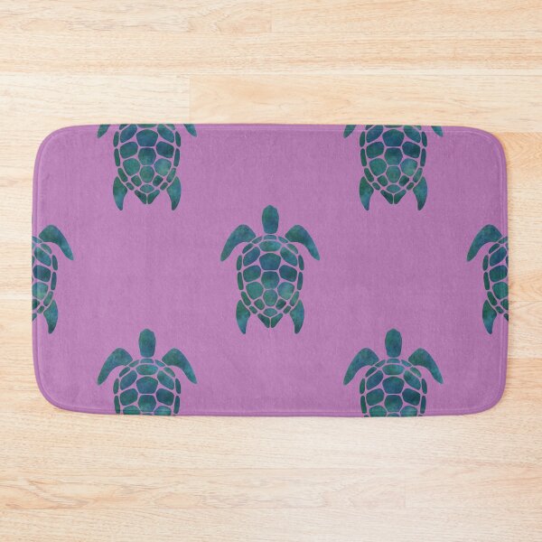 Item preview, Turtles pattern purple designed and sold by Ana Gorozpe.