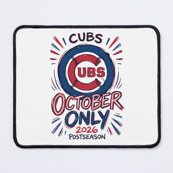 Item preview, October Only Cubs Postseason 2026 Baseball Fan designed and sold by world+167.