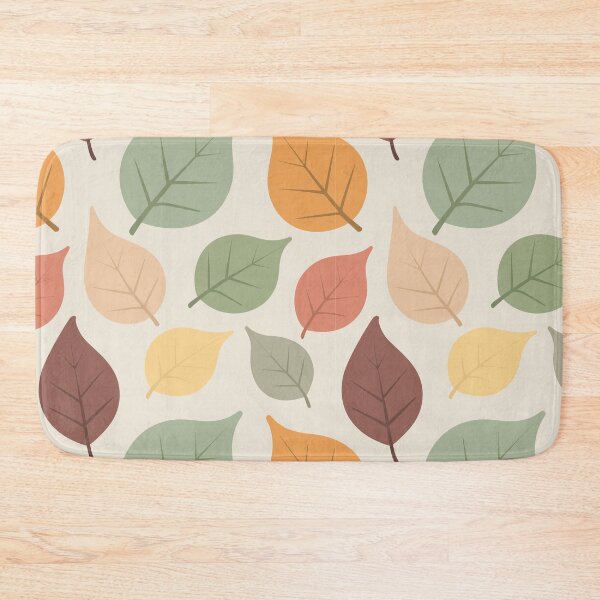 Item preview, Minimalist Pastel Autumn Leaves Seamless Pattern designed and sold by Little-Miracle.