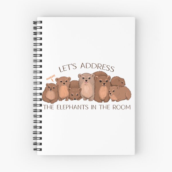 Item preview, Let's Address the Elephants in the Room designed and sold by rachelka.