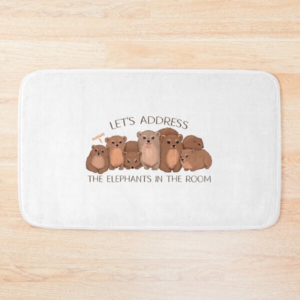 Item preview, Let's Address the Elephants in the Room designed and sold by rachelka.