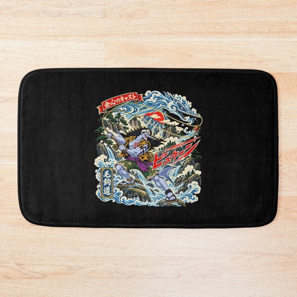 Item preview, Vintage Ukiyo-e Japanese Fisherman Ocean Wave Manga Graphic designed and sold by lamiarte.