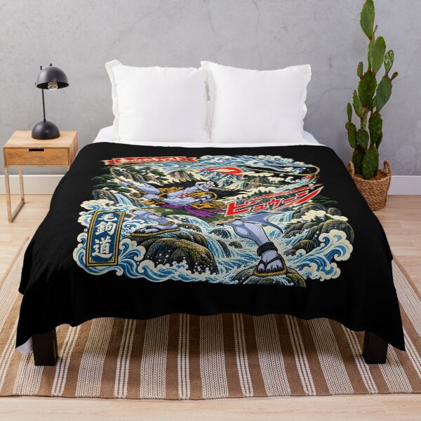 Item preview, Vintage Ukiyo-e Japanese Fisherman Ocean Wave Manga Graphic designed and sold by lamiarte.