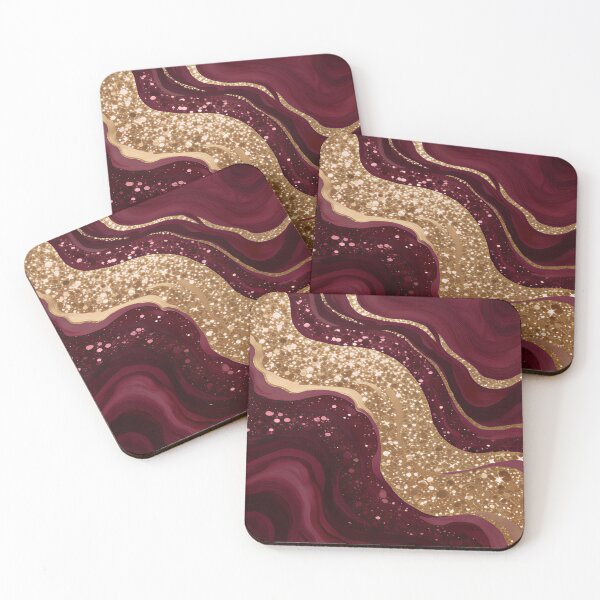 Item preview, Gold Burgundy Luxury Popular Collection designed and sold by TrendyDesigne412.