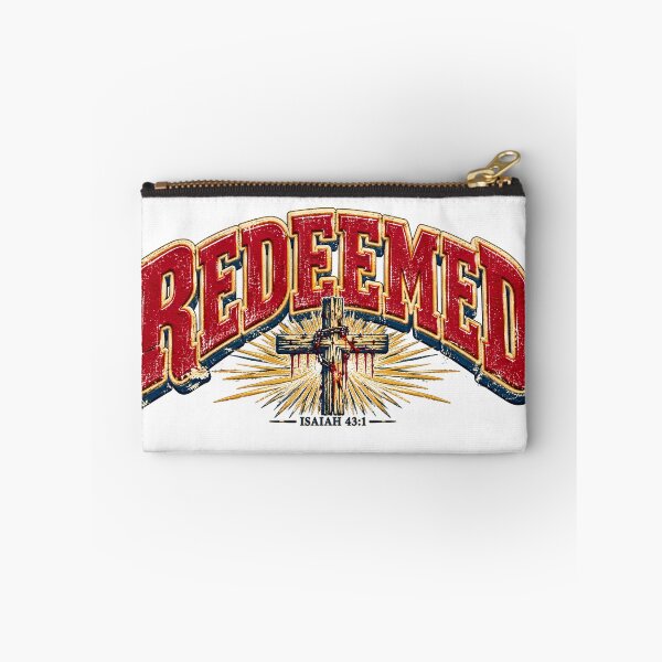 Item preview, Redeemed Vintage Varsity Christian T-Shirt designed and sold by PrayerWarriorUSA.