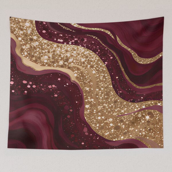 Item preview, Gold Burgundy Luxury Popular Collection designed and sold by TrendyDesigne412.