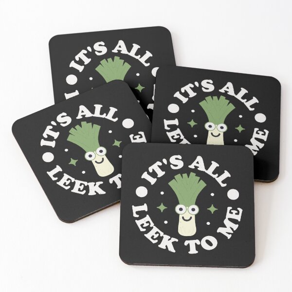 Item preview, It's All Leek To Me - Vegetable Pun Lover designed and sold by TomThornton.
