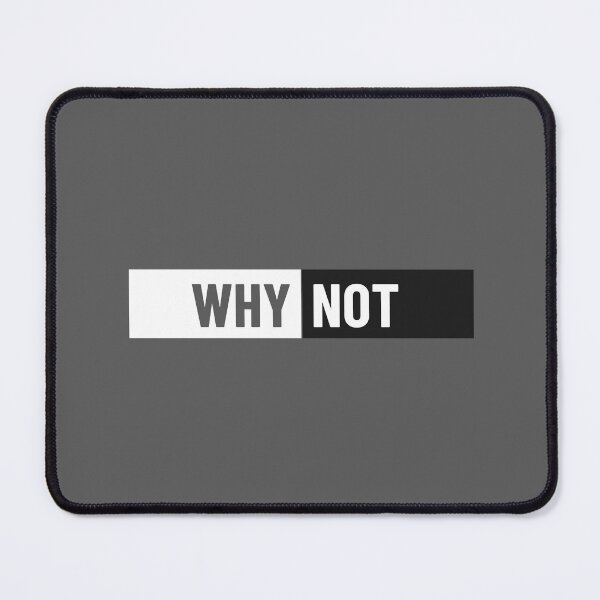 Item preview, Why Not Minimalist Motivational Typography Design designed and sold by Mr besho.
