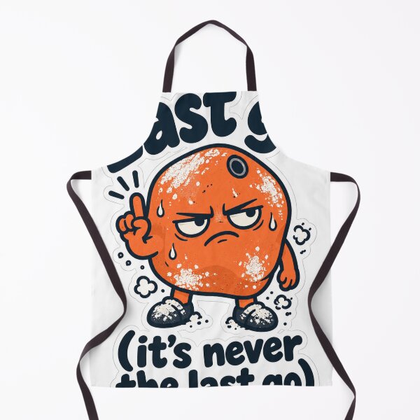 Item preview, Last Go (It's Never the Last Go) - Funny Bouldering Climber designed and sold by ManxCatAndy.
