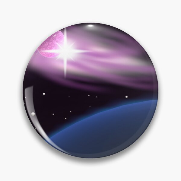 Item preview, Cosmic Symphony - Distant Worlds Sci-Fi Landscape designed and sold by ArtisticJump.