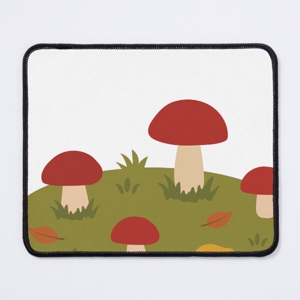 Item preview, Red Cap Forest Mushroom Patch designed and sold by BetweenForms.