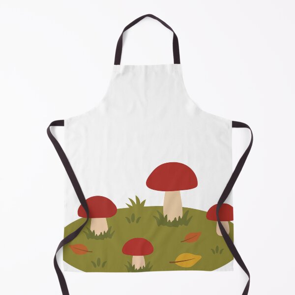 Item preview, Red Cap Forest Mushroom Patch designed and sold by BetweenForms.