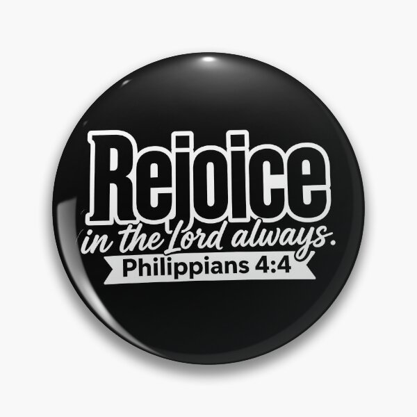 Item preview, Philippians 4:4 Rejoice in the Lord always designed and sold by plushism.