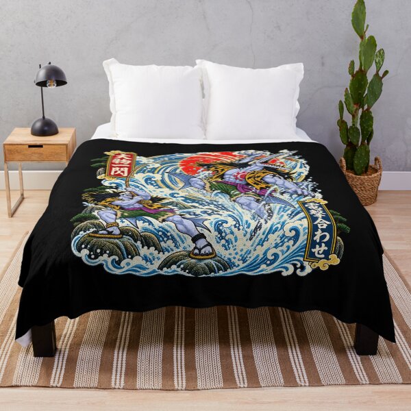 Item preview, Vintage Ukiyo-e Japanese Fisherman Ocean Wave Manga Graphic designed and sold by lamiarte.