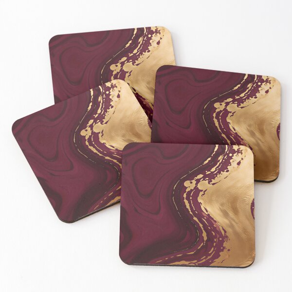 Item preview, Luxury Gold Burgundy Popular Collection designed and sold by TrendyDesigne412.