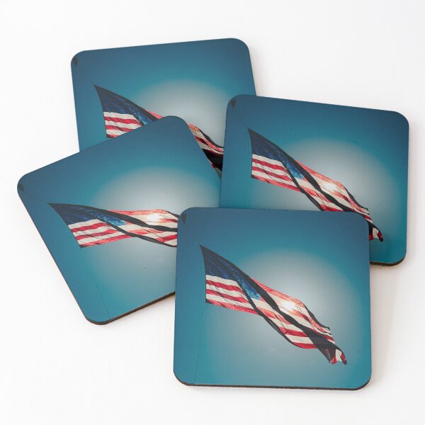 Item preview, American Flag with sun behind it  designed and sold by DLant.