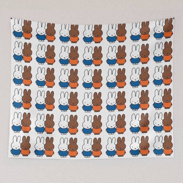 Item preview, Miffy / Nijntje and Nina holding hands designed and sold by marlotdesiree.