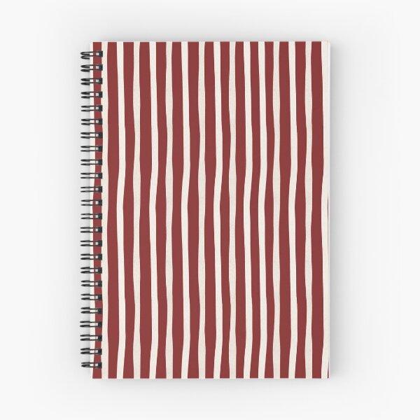 Item preview, Cherry and Warm Ivory Vertical Stripes Aesthetic Pattern | Retro Crimson Red Striped Pattern Gift for Women & Girls | Aesthetic Dark Red Striped Pattern for College Students designed and sold by VivaFy.