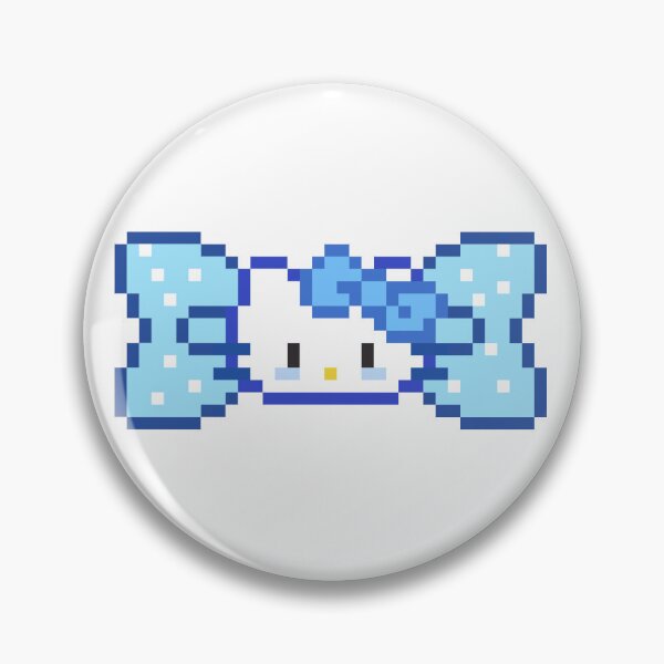 Item preview, Hello kitty pixel bow designed and sold by Georgiananas.