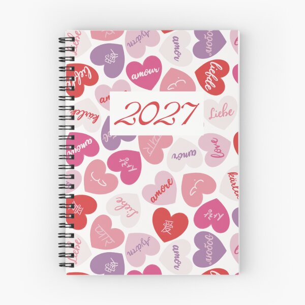 Item preview, 2027 Love in Different Languages Hearts designed and sold by winterpumpkin.