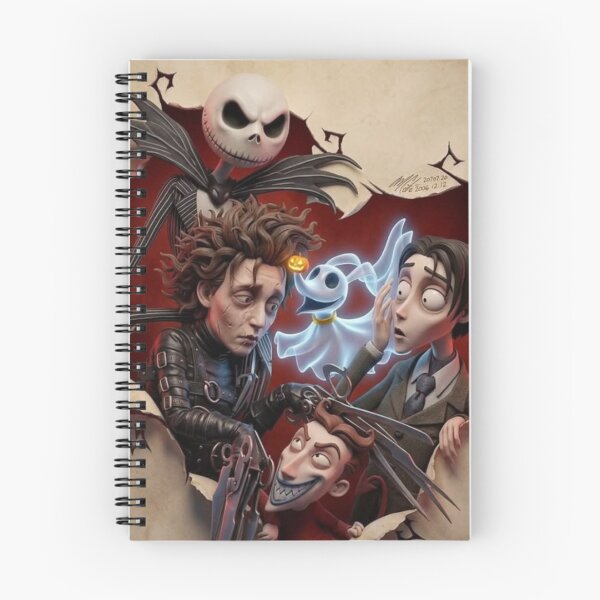 Item preview, The universe of Tim Burton and Johnny Depp designed and sold by Luluwis.