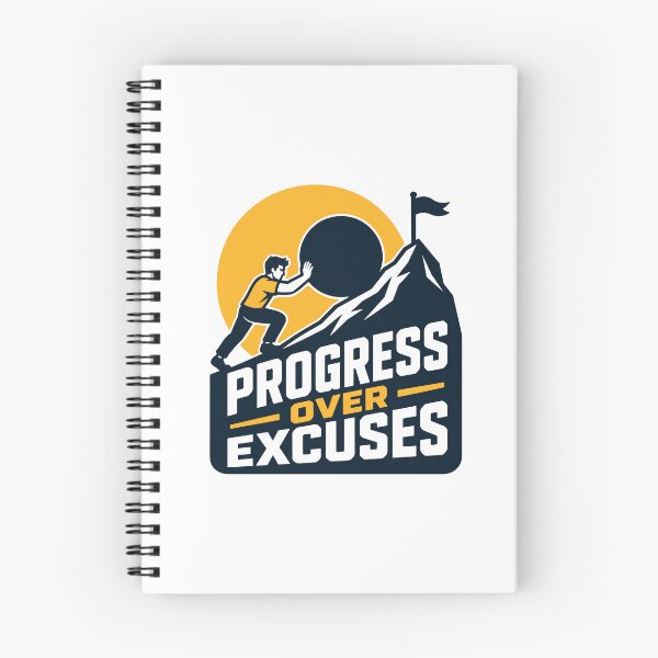 Item preview, Progress Over Excuses designed and sold by Akioos.