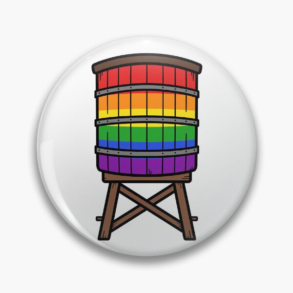 Item preview, Rainbow NYC Water Tower Pride designed and sold by StateofQueer.