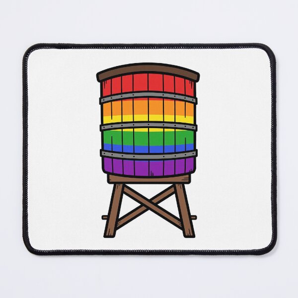 Item preview, Rainbow NYC Water Tower Pride designed and sold by StateofQueer.