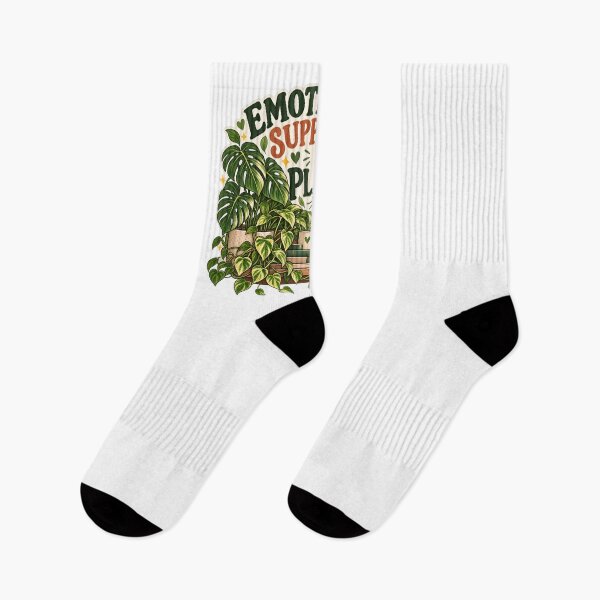 Item preview, Emotionally Supported by Plants – Funny Plant Lover designed and sold by IrinDesign.