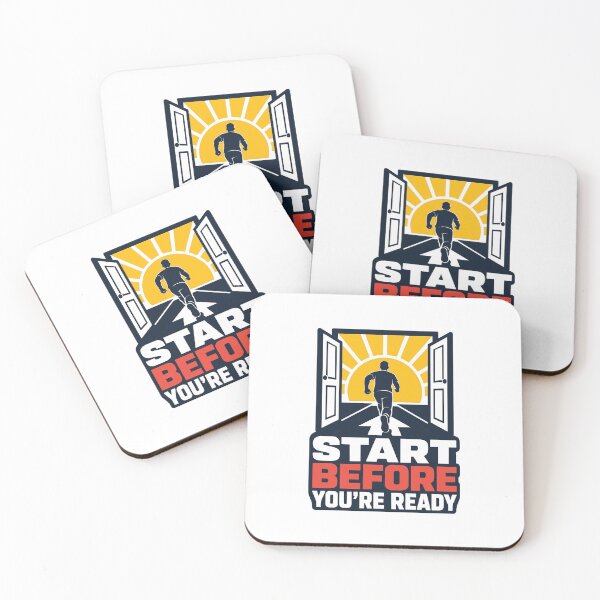 Item preview, Start Before You’re Ready designed and sold by Akioos.