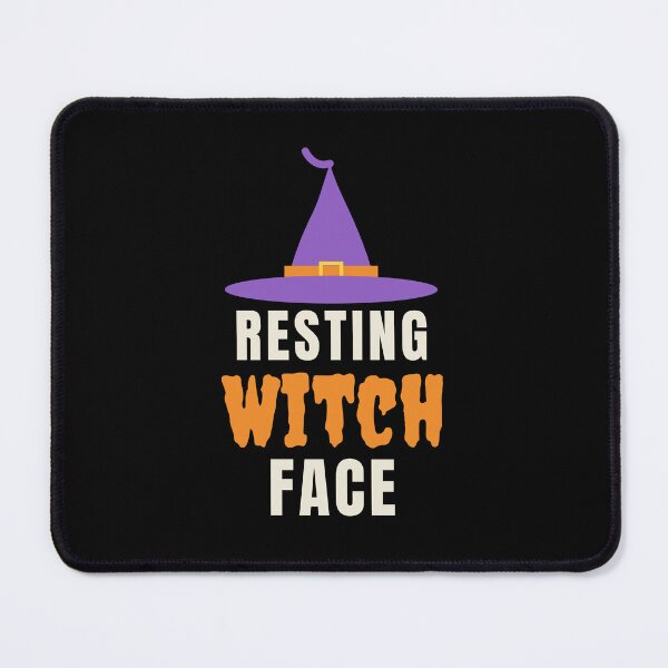 Item preview, Resting Witch Face Funny Halloween Witch Hat designed and sold by C-O-O-L.