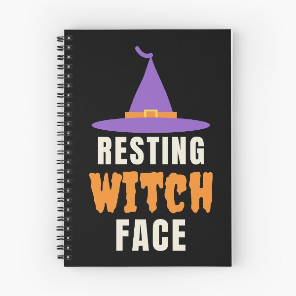 Item preview, Resting Witch Face Funny Halloween Witch Hat designed and sold by C-O-O-L.