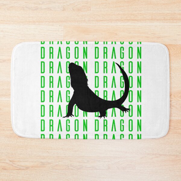 Item preview, Black Bearded Dragon Minimalist Art designed and sold by olisiek21.
