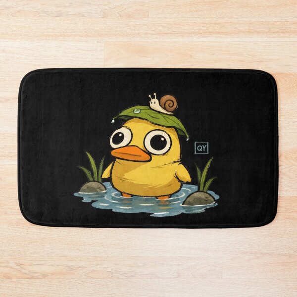 Item preview, Duck with a snail on its head designed and sold by Quackty.