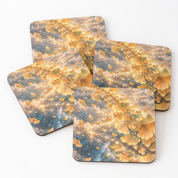Item preview, Ginkgo Under the Autumn Full Moon designed and sold by scicilysimonee.