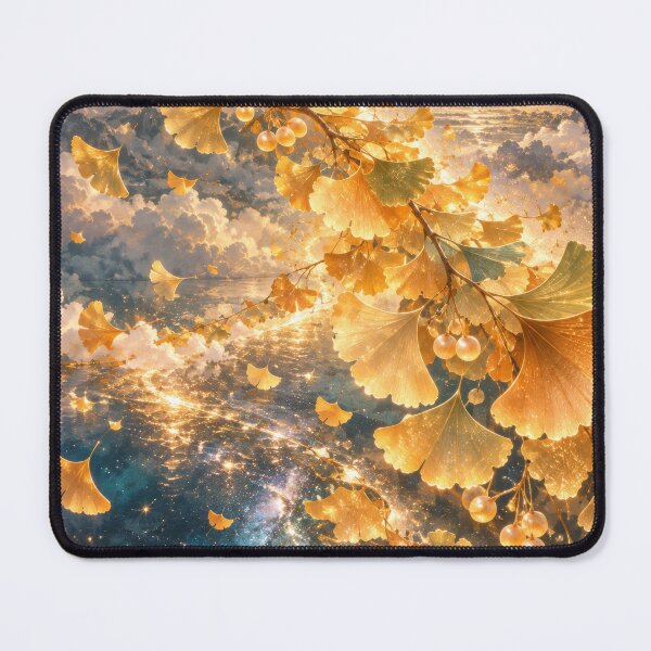 Item preview, Ginkgo Under the Autumn Full Moon designed and sold by scicilysimonee.