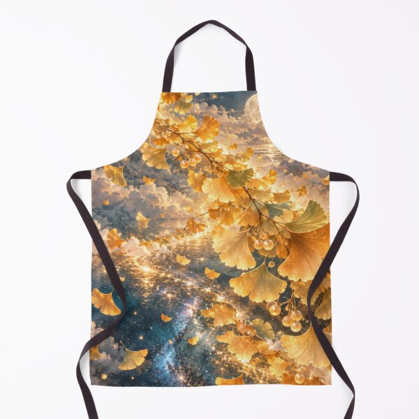 Item preview, Ginkgo Under the Autumn Full Moon designed and sold by scicilysimonee.