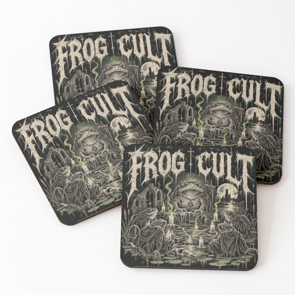 Item preview, Frog Cult – Occult Frog Gothic Graphic designed and sold by NightshiftDesign.