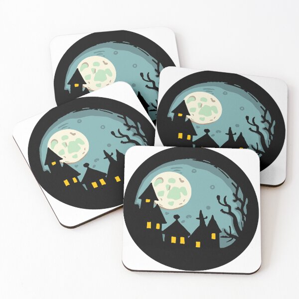 Item preview, Witchy Halloween Night, Spooky Design designed and sold by katerynaS99.