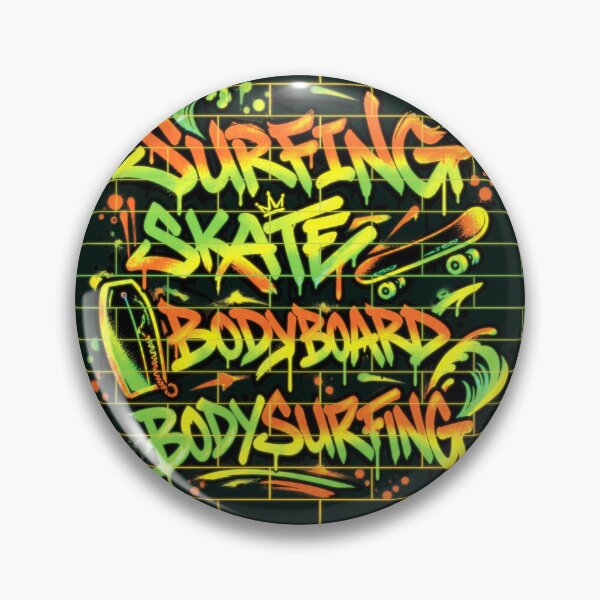 Item preview, Pattern Mural bricks graffiti designed and sold by MarketdeLuis.