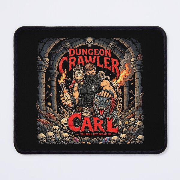 Item preview, Dungeon Crawler Carl - You Will Not Break Me designed and sold by The Funky Sprunki.