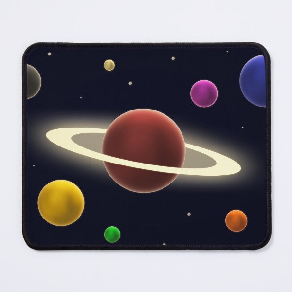 Item preview, Cosmic Symphony of Colorful Planets designed and sold by ArtisticJump.