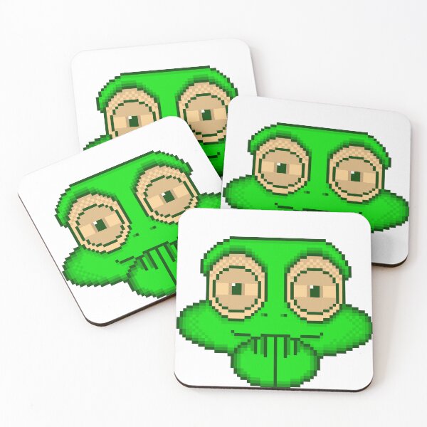 Item preview, Pixel Art Funny Frog designed and sold by RetroRlx.