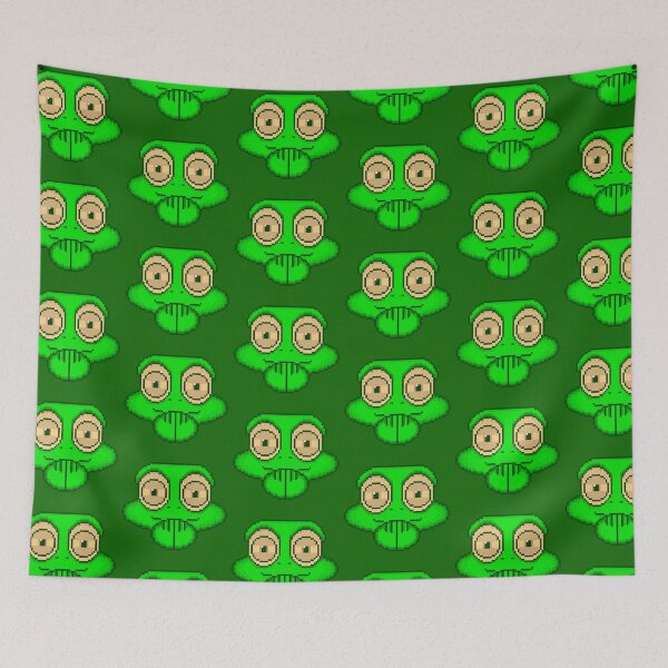 Item preview, Pixel Art Funny Frog designed and sold by RetroRlx.