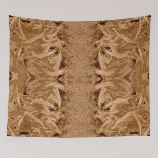 Item preview, Symmetrical Kaleidoscope Pattern - Sepia Art designed and sold by SulkaCreative.
