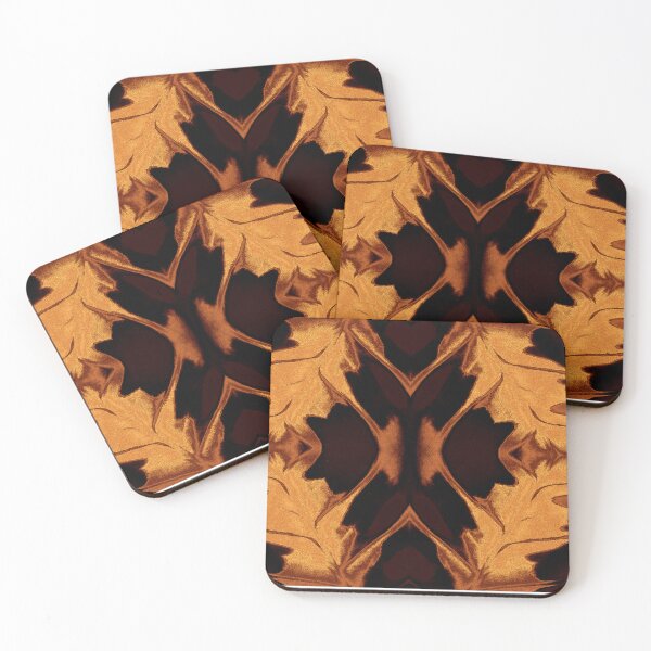 Item preview, Ember Symmetry - Dark Golden Bloom designed and sold by SulkaCreative.
