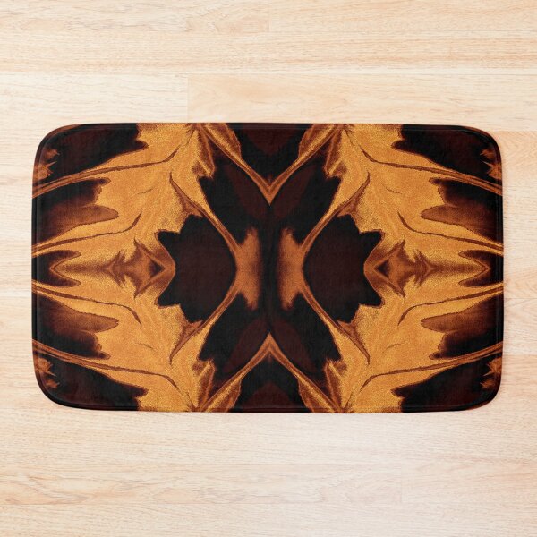 Item preview, Ember Symmetry - Dark Golden Bloom designed and sold by SulkaCreative.