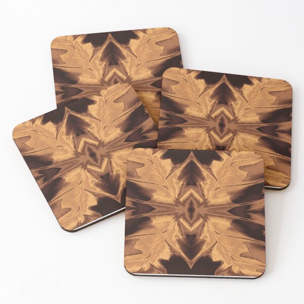 Item preview, Golden Eclipse - Symmetrical Organic Abstraction designed and sold by SulkaCreative.