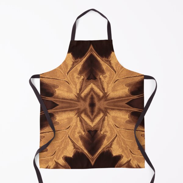 Item preview, Golden Eclipse - Symmetrical Organic Abstraction designed and sold by SulkaCreative.