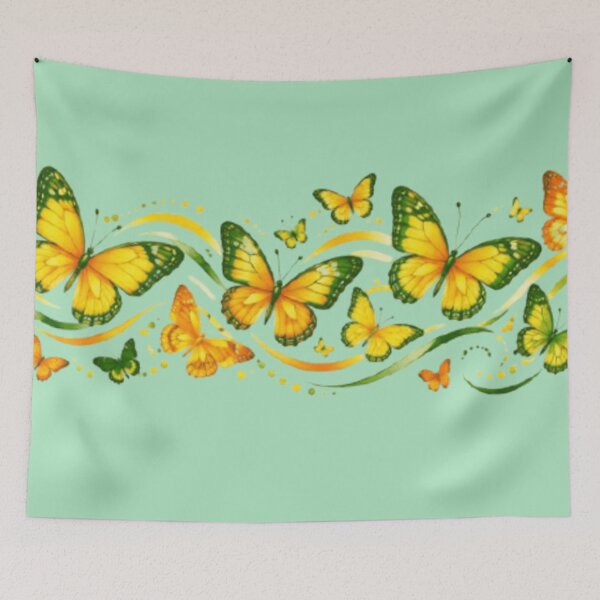 Item preview, Yellow butterflies  designed and sold by Roxburylane.